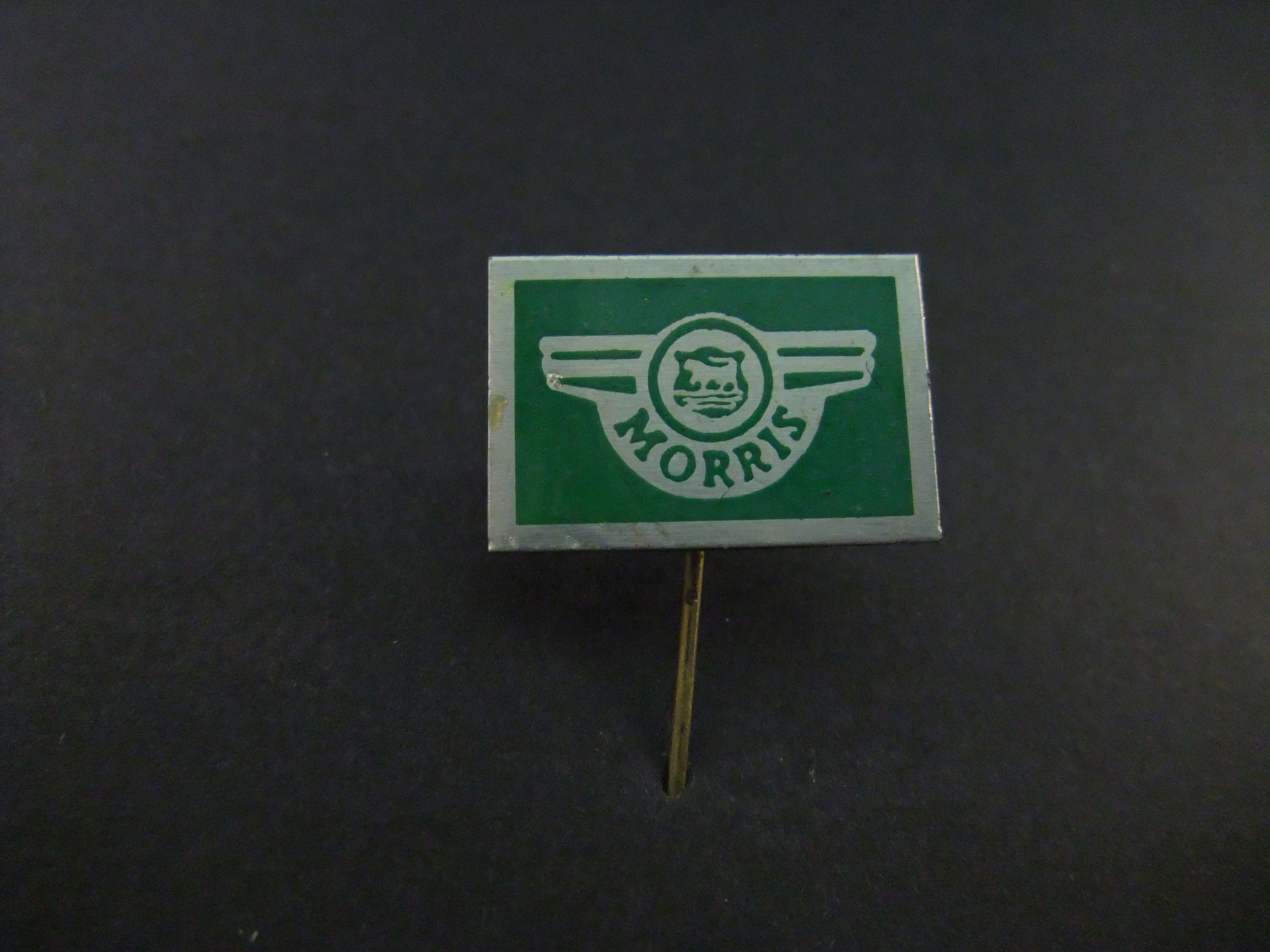 Morris Brits automerk jaren 50  logo groen (daarna fusie met Austin)